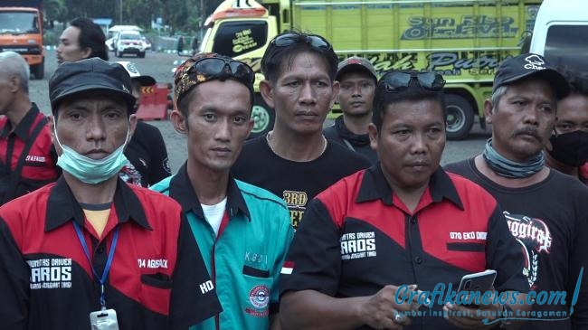 Sopir Logistik Lintas Jawa-Bali- Lombok-Sumbawa Kembali Gelar Aksi Protes Mogok Jalan